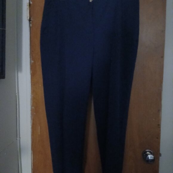 Navy  slacks - Picture 4 of 5